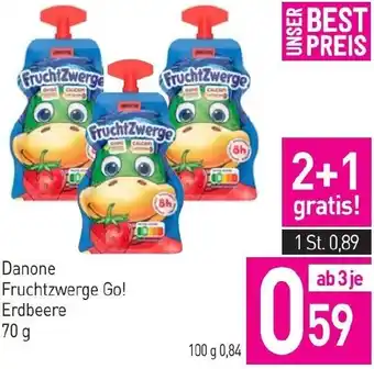 Sutterlüty Danone Fruchtzwerge Go! Erdbeere Angebot