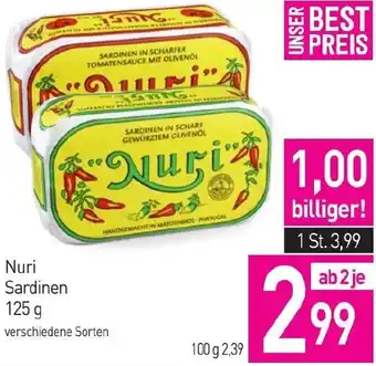 Sutterlüty Nuri Sardinen Angebot