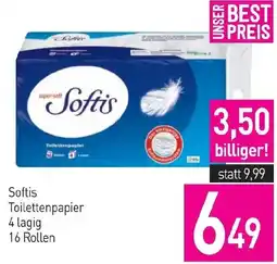 Sutterlüty Softis Toilettenpapier Angebot