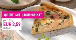 Sutterlüty Quiche mit lachs/spinat Angebot