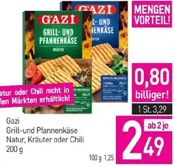 Sutterlüty Gazi Grill-und Pfannenkäse Natur, Kräuter oder Chili Angebot