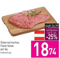 Sutterlüty Österreichisches Flank Steak Angebot