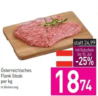 Sutterlüty Österreichisches Flank Steak Angebot