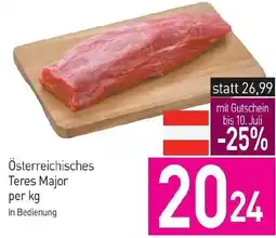 Sutterlüty Österreichisches Teres Major Angebot
