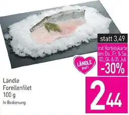 Sutterlüty Ländle Forellenfilet Angebot