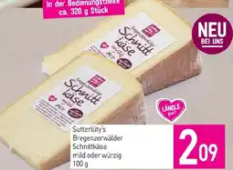 Sutterlüty Sutterlüty's Bregenzerwälder Schnittkäse mild oder würzig Angebot