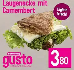 Sutterlüty Laugenecke mit Camembert Angebot