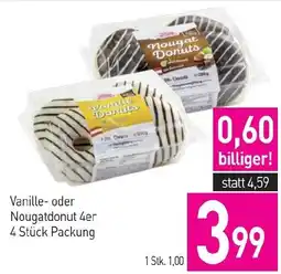 Sutterlüty Vanille- oder Nougatdonut 4er Angebot