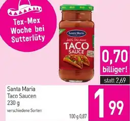 Sutterlüty Santa Maria Taco Saucen Angebot