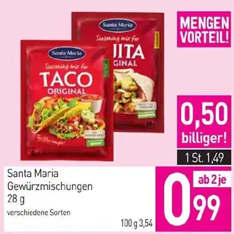 Sutterlüty Santa Maria Gewürzmischungen Angebot