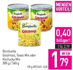 Sutterlüty Bonduelle Goldmais, Texas Mix oder Kentucky Mix Angebot