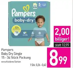 Sutterlüty Pampers Baby Dry Single Angebot