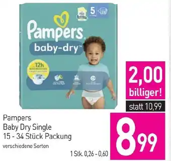 Sutterlüty Pampers Baby Dry Single Angebot