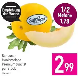 Sutterlüty SanLucar Honigmelone Premiumqualität Angebot