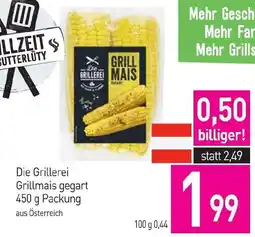Sutterlüty Die Grillerei Grillmais gegart Angebot