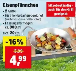 Thomas Philipps Eisenpfännchen Angebot