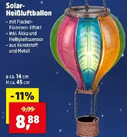 Thomas Philipps Solar Heißluftballon Angebot
