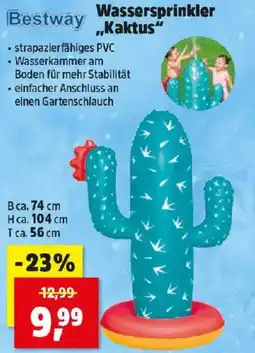 Thomas Philipps Bestway Wassersprinkler Kaktus Angebot