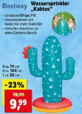 Thomas Philipps Bestway Wassersprinkler Kaktus Angebot