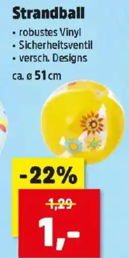 Thomas Philipps Strandball Angebot