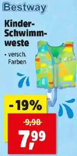 Thomas Philipps Bestway Kinder Schwimm weste Angebot