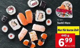 Lidl Für Dich Sushi Herz 440 g Angebot