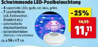 Thomas Philipps Schwimmende LED Poolbeleuchtung Angebot