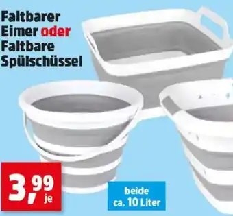 Thomas Philipps Faltbarer Eimer oder Faltbare Spülschüssel Angebot