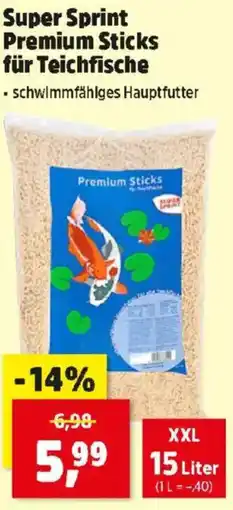 Thomas Philipps Super Sprint Premium Sticks für Teichfische Angebot