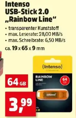 Thomas Philipps Intenso USB-Stick 2.0 Rainbow Line Angebot