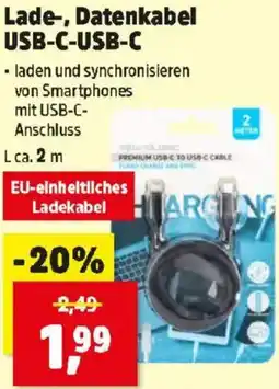 Thomas Philipps Lade-, Datenkabel USB C USB C Angebot