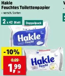 Thomas Philipps Hakle Feuchtes Toilettenpapier Angebot