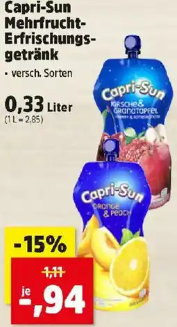 Thomas Philipps Capri-Sun Mehrfrucht Erfrischungs getränk Angebot