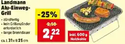 Thomas Philipps Landmann Alu-Einweg- Grill Angebot