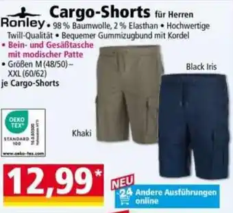 Norma Ronley Cargo-Shorts Angebot