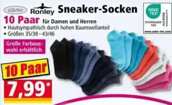 Norma Eller Nor Ronley Sneaker-Socken Angebot