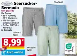 Norma Elle Nor Seersucker- Bermuda Angebot