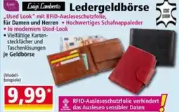Norma Luigi Lamberto Ledergeldbörse Angebot