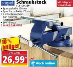 Norma Scheppach Schraubstock Angebot
