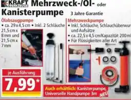 Norma KKRAFT Mehrzweck-/Öl- oder Kanisterpumpe Angebot