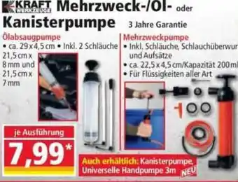 Norma KKRAFT Mehrzweck-/Öl- oder Kanisterpumpe Angebot