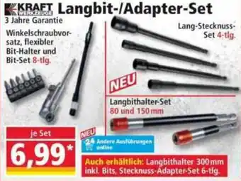 Norma KRAFT Langbit-/Adapter-Set Angebot