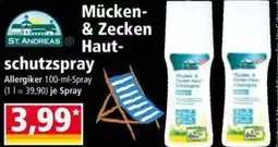 Norma Mücken- & Zecken Haut- schutzspray Angebot