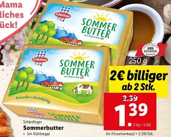 Lidl Schärdinger Sommerbutter Angebot