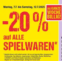 Maximarkt Spielwaren Angebot