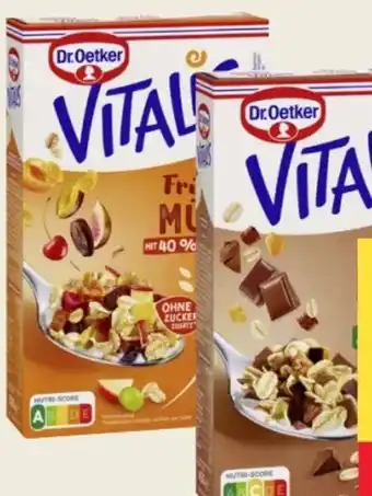 MPreis Dr. Oetker Vitalis Müsli Angebot