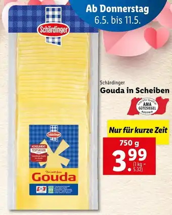 Lidl Schärdinger Gouda In Scheiben 750 g Angebot