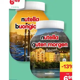 MPreis Nutella versch. Sorten MPREIS Angebot