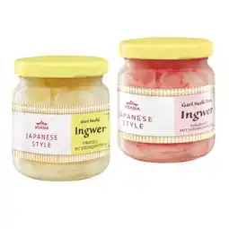 Lidl Gari Sushi Ingwer weiß oder pink Lidl Angebot