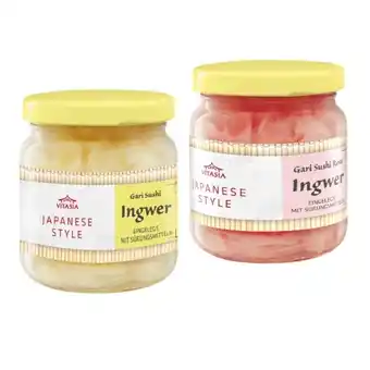 Lidl Gari Sushi Ingwer weiß oder pink Lidl Angebot